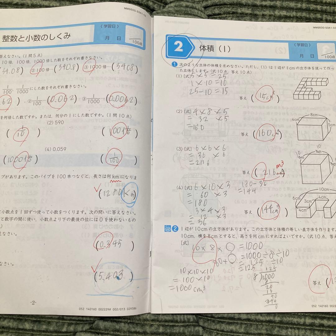 小学5年　Z会エブリスタディ 1年分