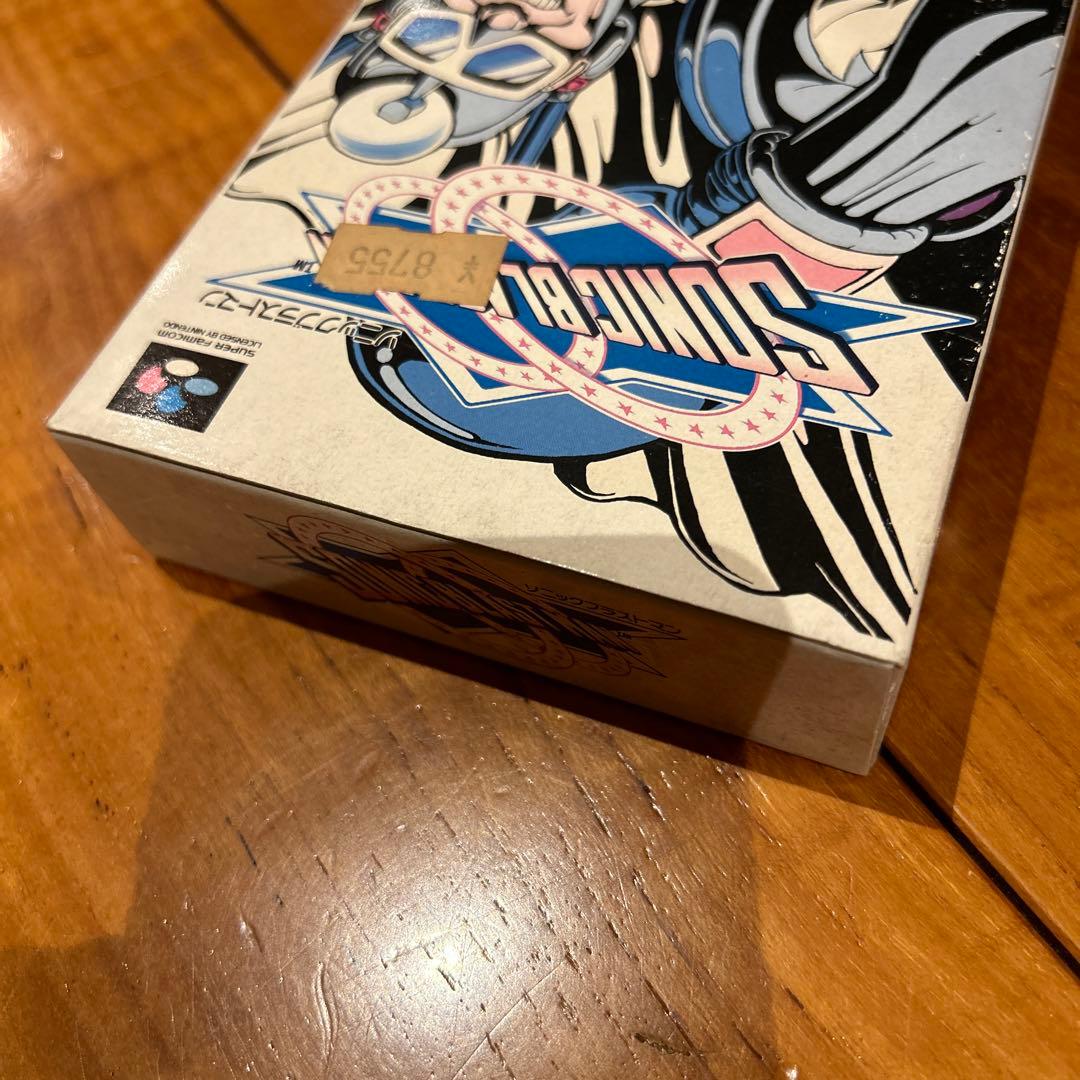 未開封　ソニックブラストマン　スーパーファミコン