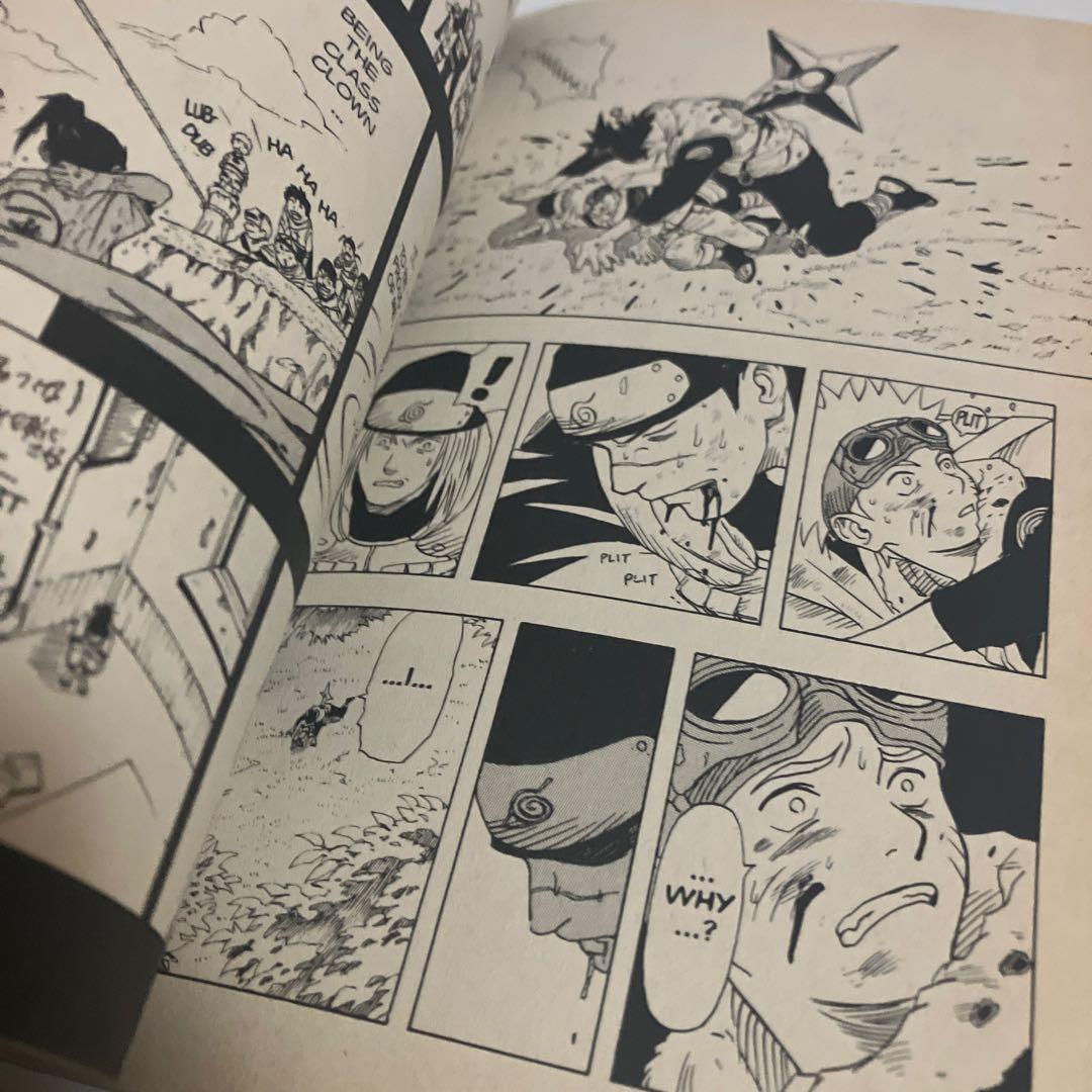 英語版　NARUTO　1〜12巻セット