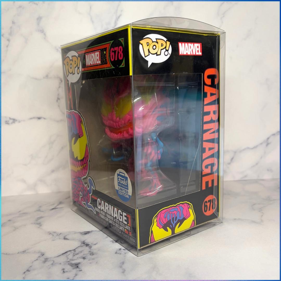 【海外限定版】MARVEL カーネイジ ネオンブラックライト Funko