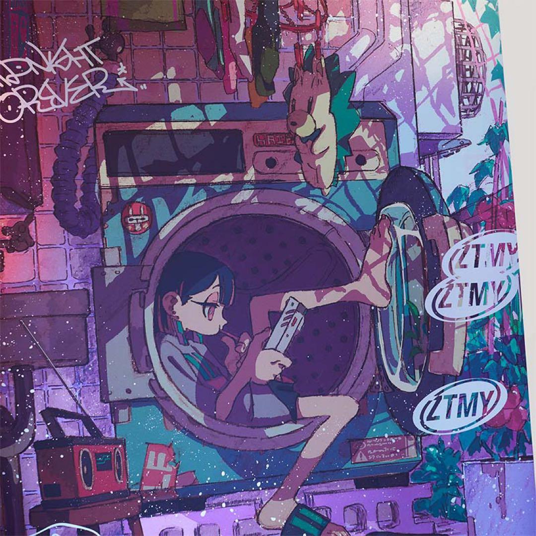 ずっと真夜中でいいのに　HP TOP メタリックポスター　未開封