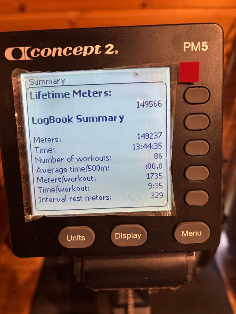 Concept2 ローイングマシン PM5 専用マット付き