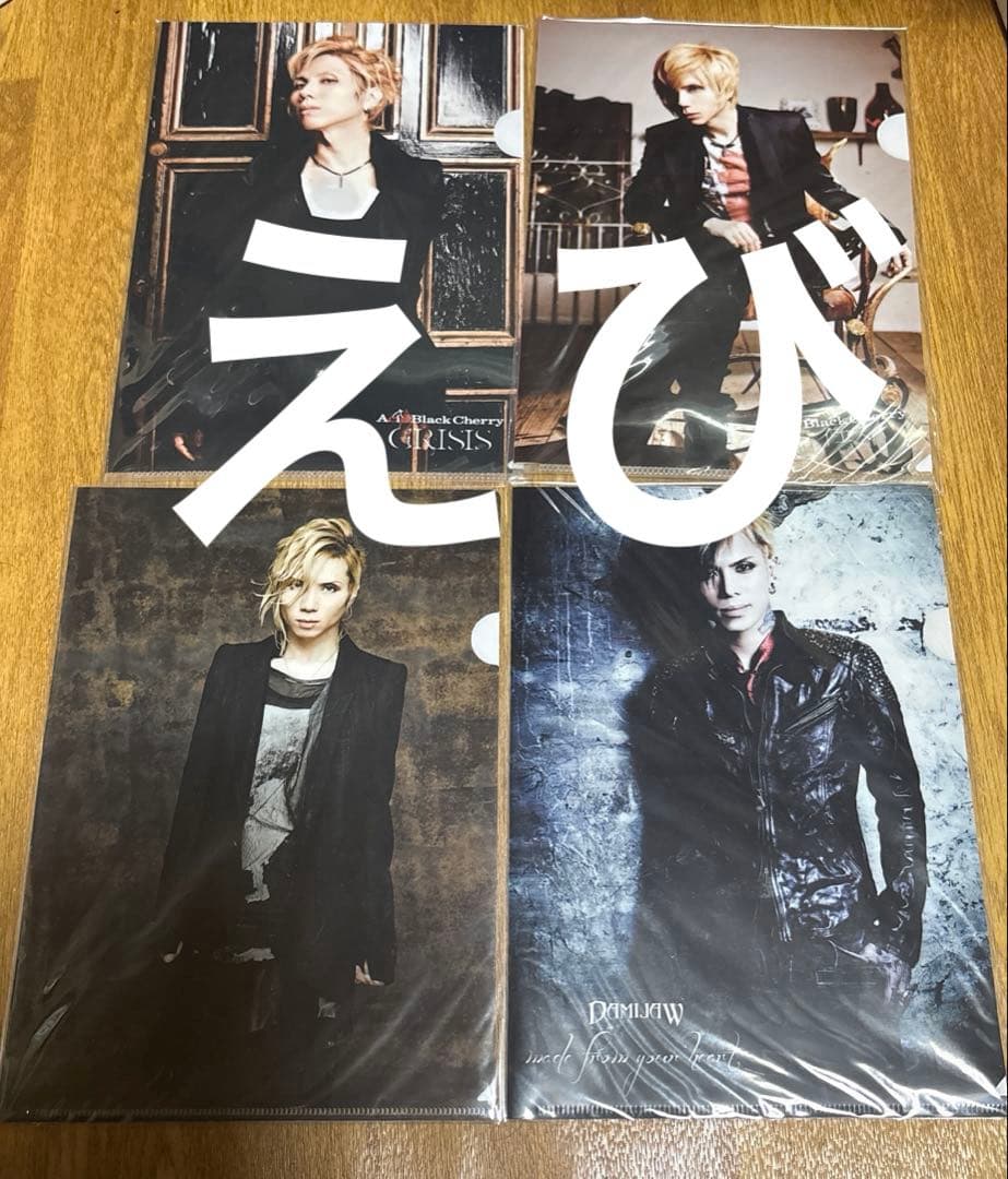クリアファイル10枚AcidBlackCherryDAMIJAW