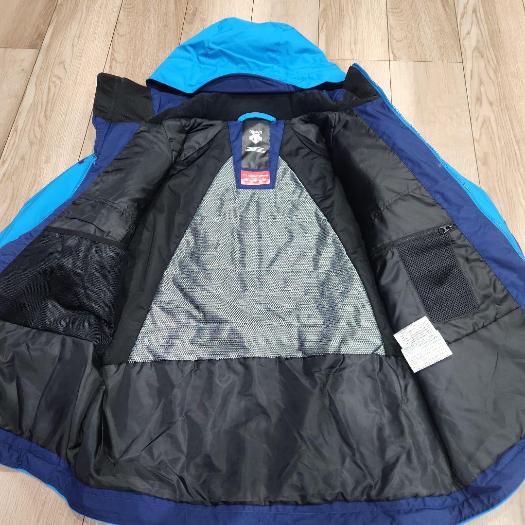新品未使用 DESCENTE スキーウェア 青/紺 Lサイズ