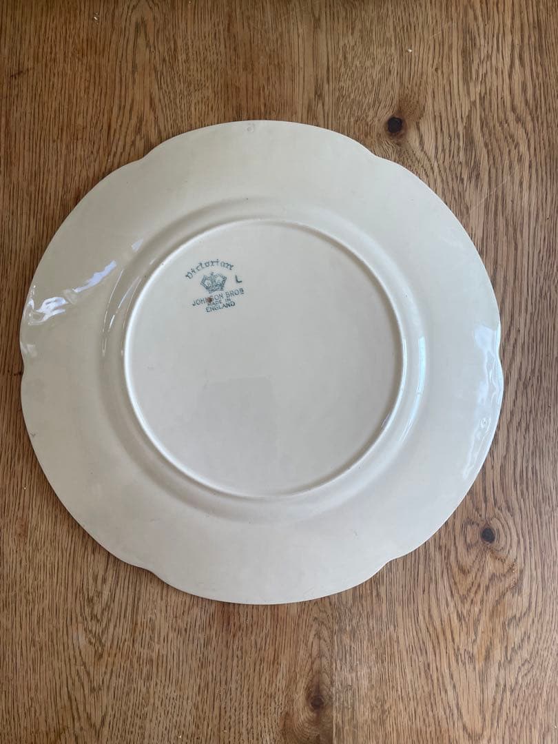 アンティークJHONSON＆BROSプレート皿
