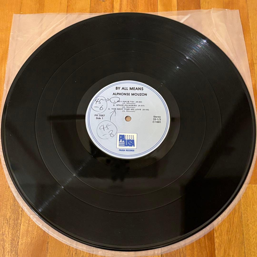 レコード Alphonse Mouzon By All Means レアグルーヴ