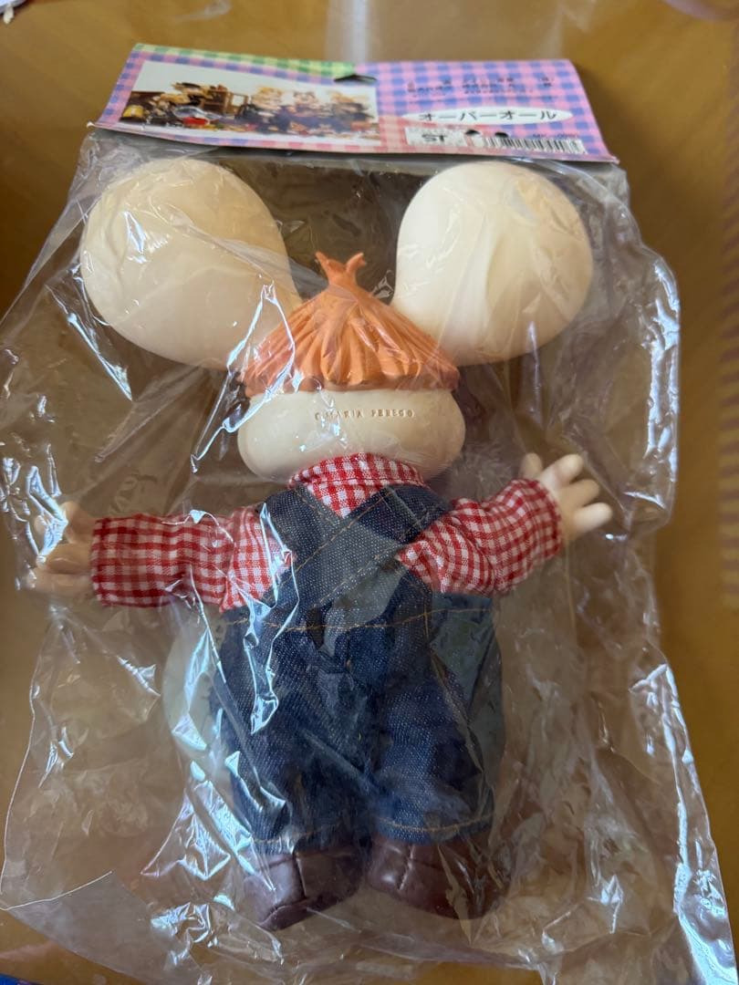 トッポジージョ　人形　半分ソフビ