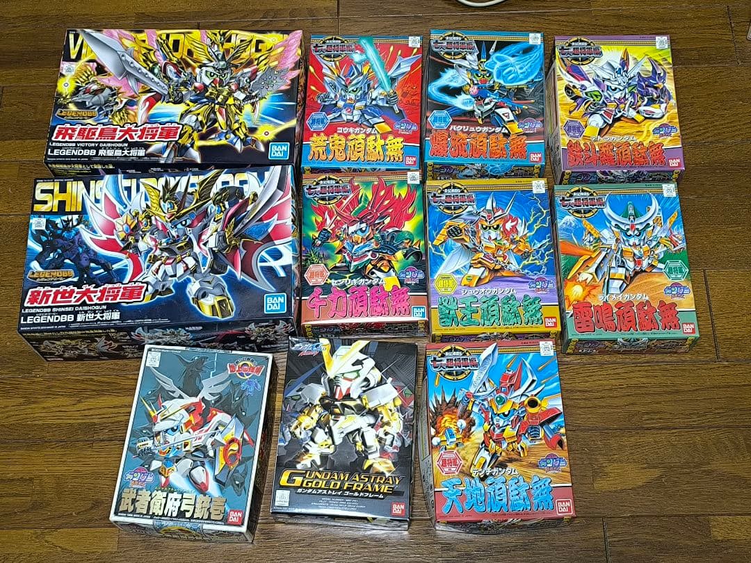 LEGEND BB 新世大将軍 飛駆鳥大将軍　BB戦士　7人の超将軍等11まとめ