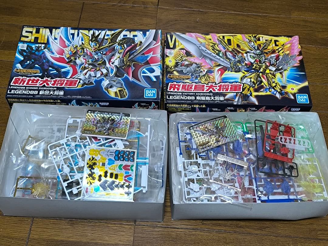 LEGEND BB 新世大将軍 飛駆鳥大将軍　BB戦士　7人の超将軍等11まとめ