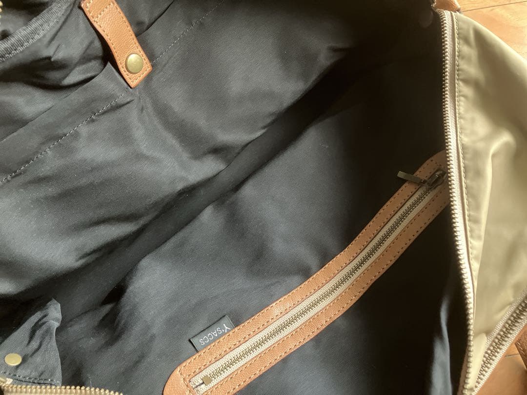 yohji yamamoto イザック2way ショルダーバッグ　ボストンバッグ