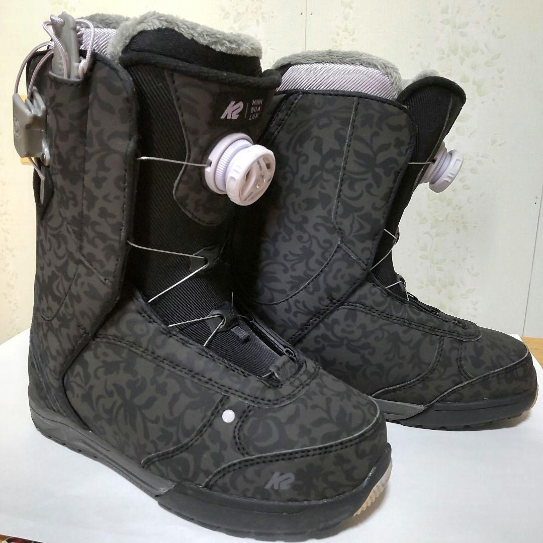 K2 ミンク ボア 田中幸モデル レディース スノーボードブーツ 23.5