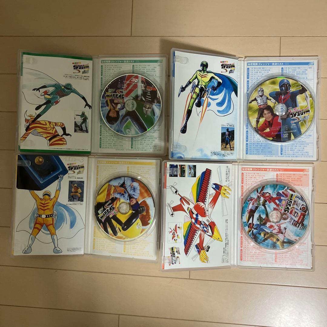 秘密戦隊ゴレンジャー DVD 全14巻セット