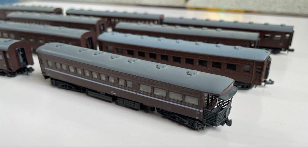 Ｎゲージ ￼ 旧国鉄　￼客車９両セット