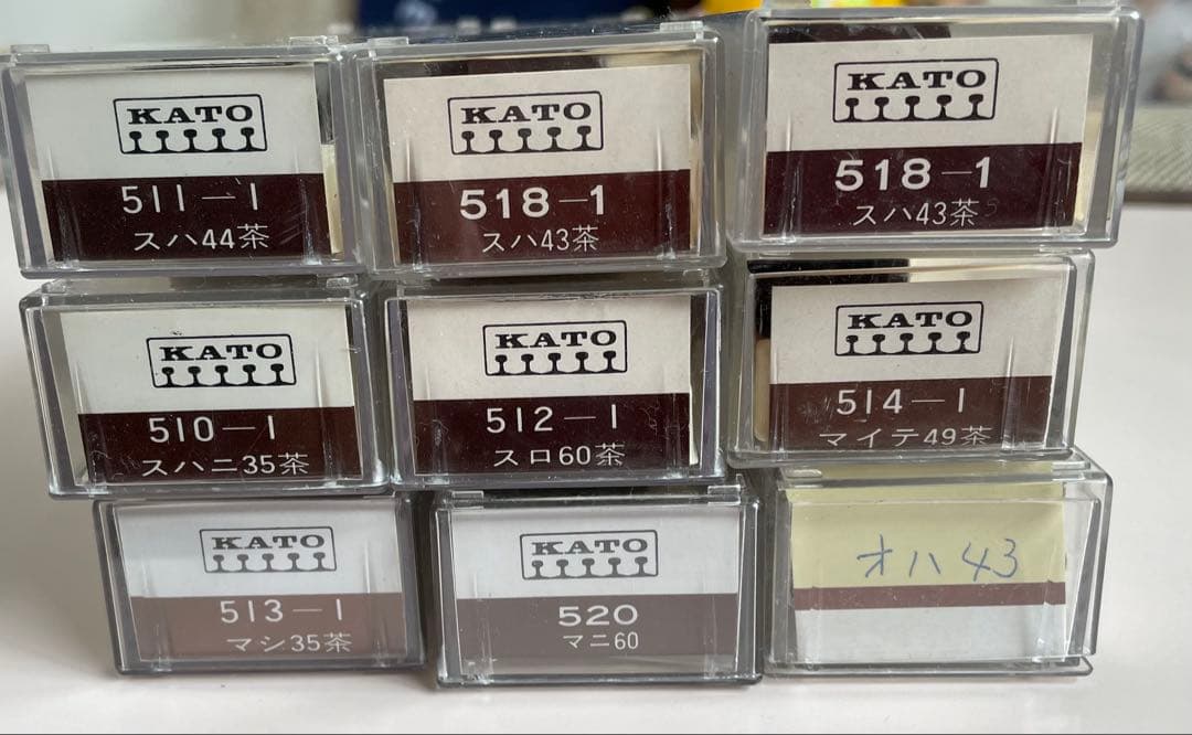 Ｎゲージ ￼ 旧国鉄　￼客車９両セット