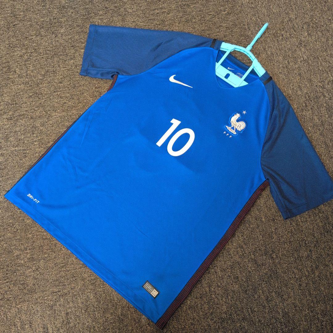 サッカーフランス代表ユニフォーム 背番号10 ジネディーヌ・ジダン 2016年