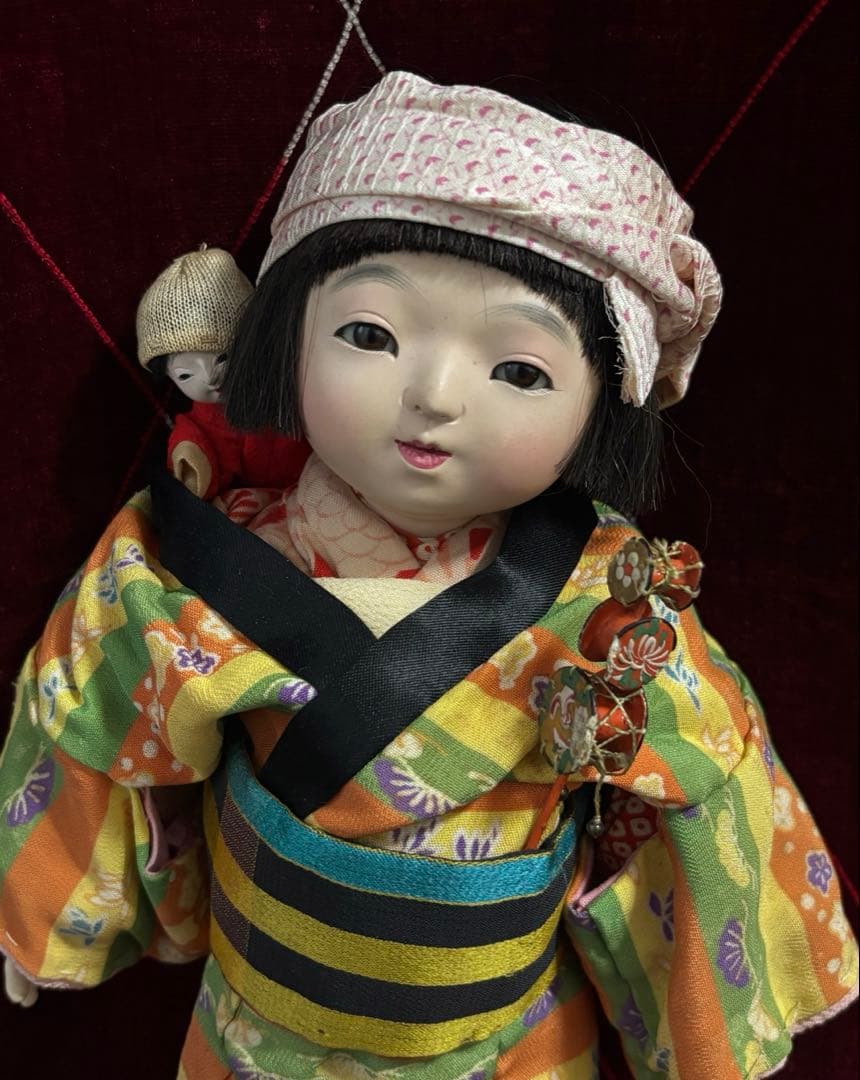 市松人形 樫村瑞観 自由人形 日本人形 ビスクドール 和人形