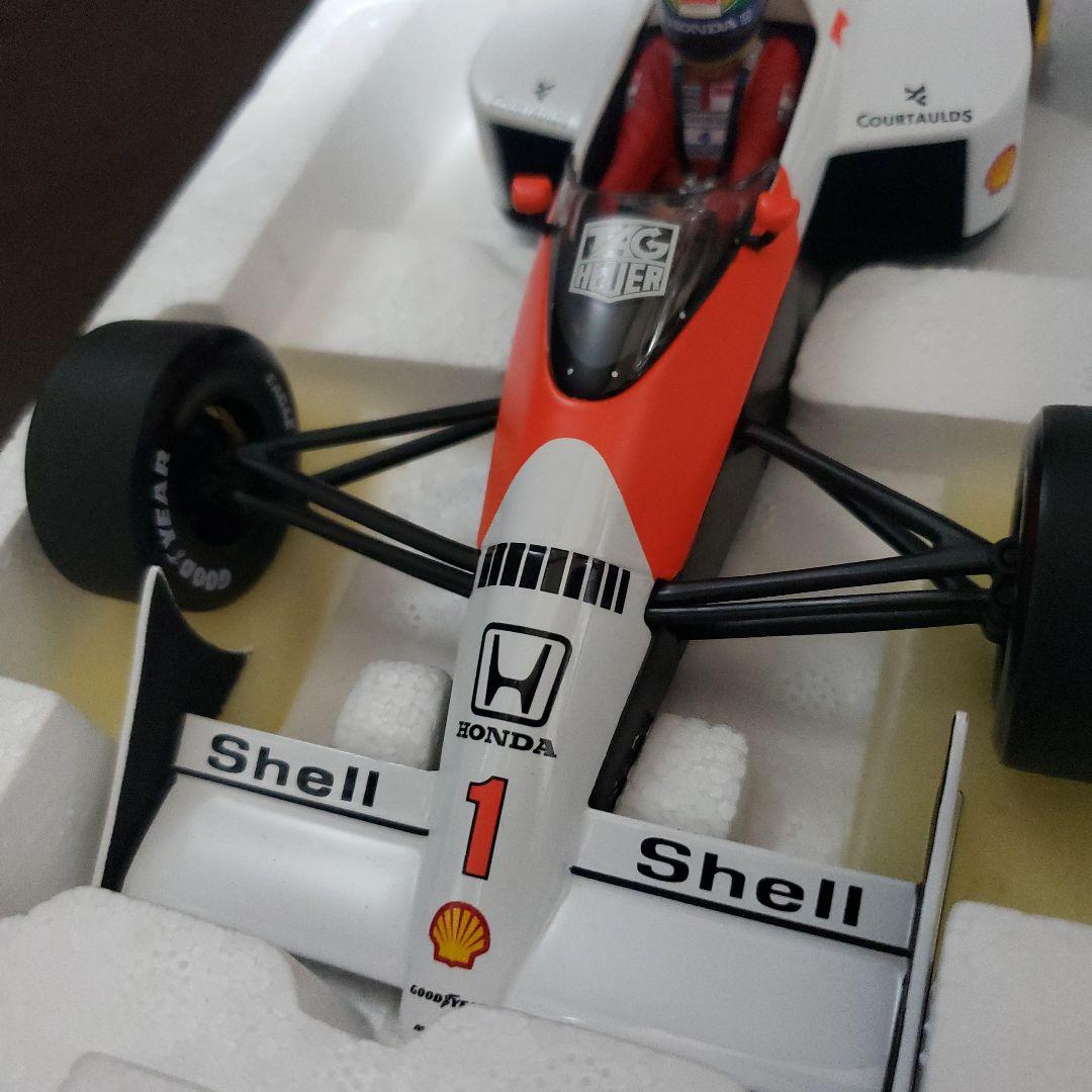 ミニチャンプス　アイルトン・セナ　レーシングコレクション 1/18　2台セット