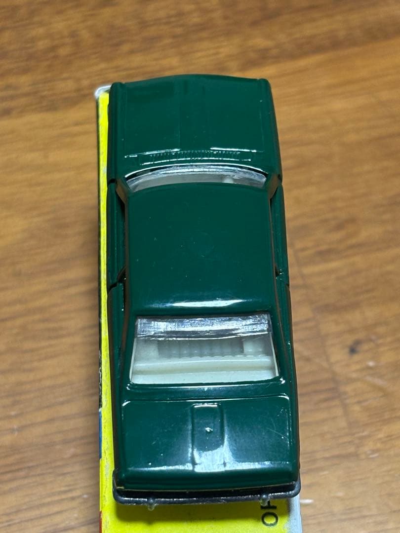 デ*ー様 黒箱最初期トミカ ブルーバード SSS クーペ　1Aホイール　緑　コピ