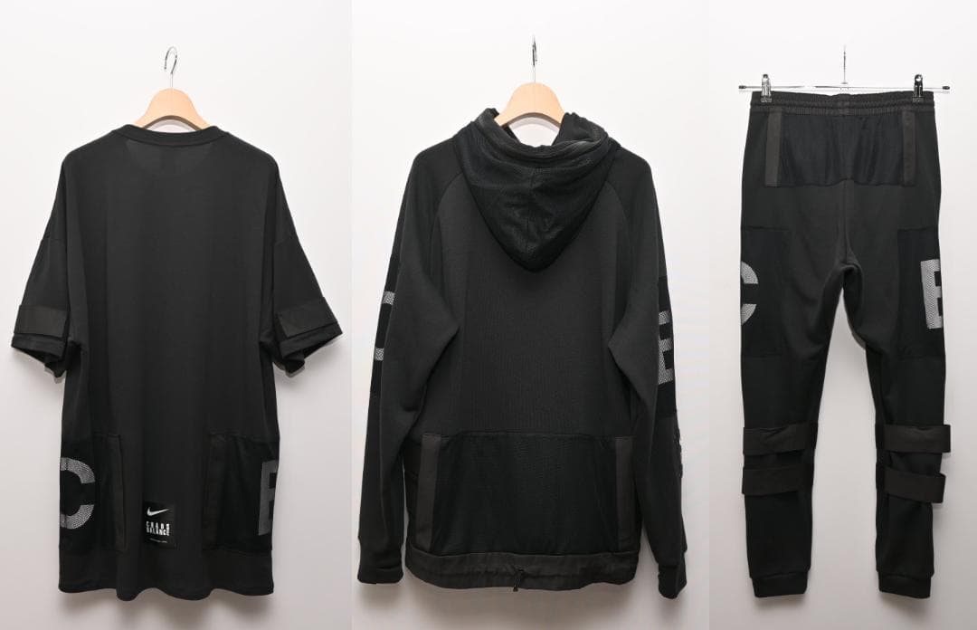 NIKE × UNDERCOVER 3点セット Track Suit S 黒