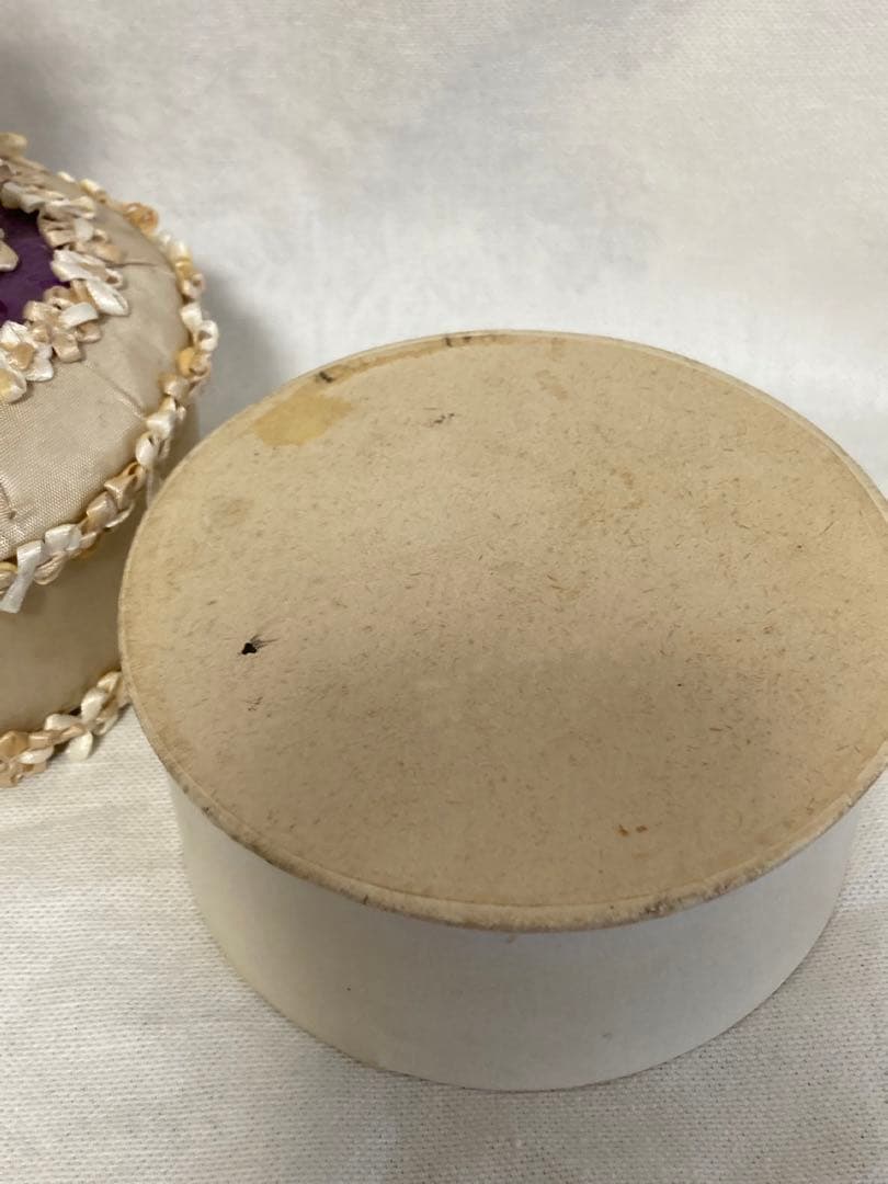 フランスアンティーク ハーフドール キャンディボックス