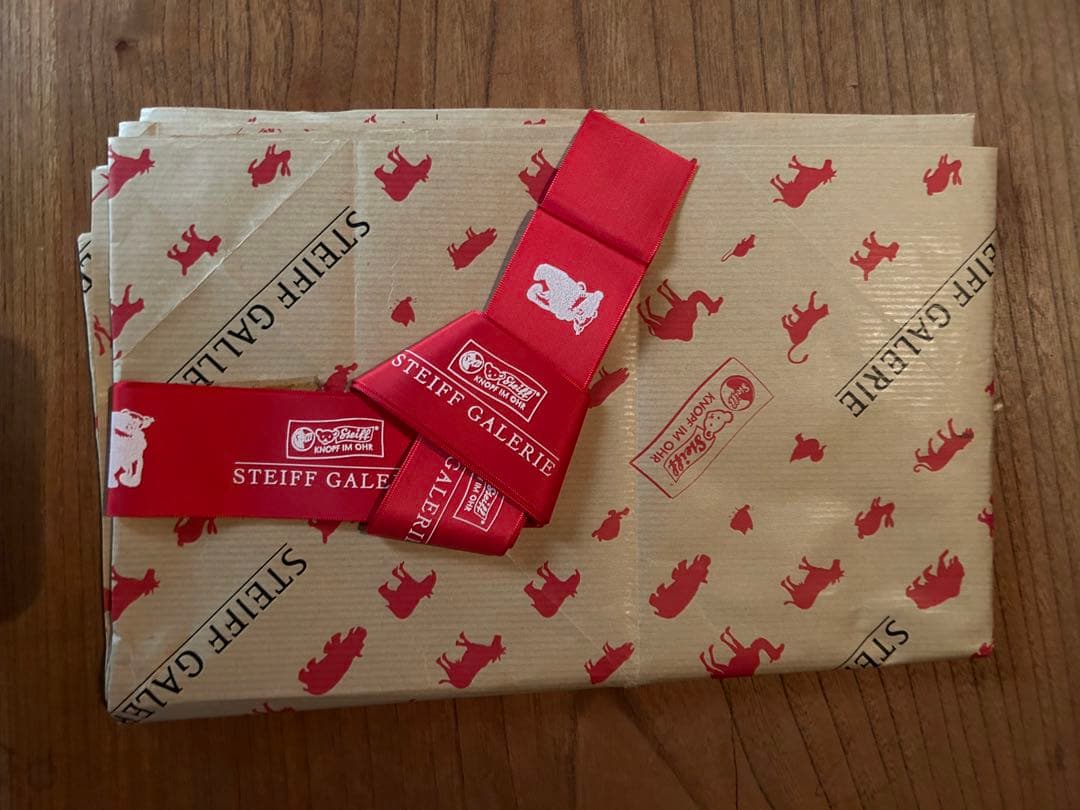 シュタイフ　子鹿ぬいぐるみ　ドイツシュタイフ箱付き