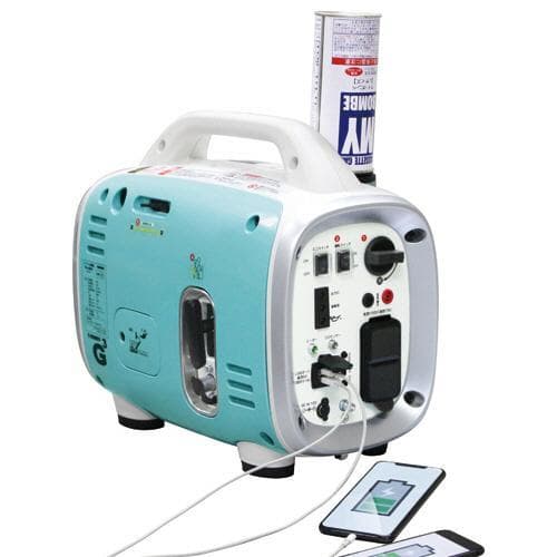 カセットボンベ式携帯発電機 G-cubic ニチネン