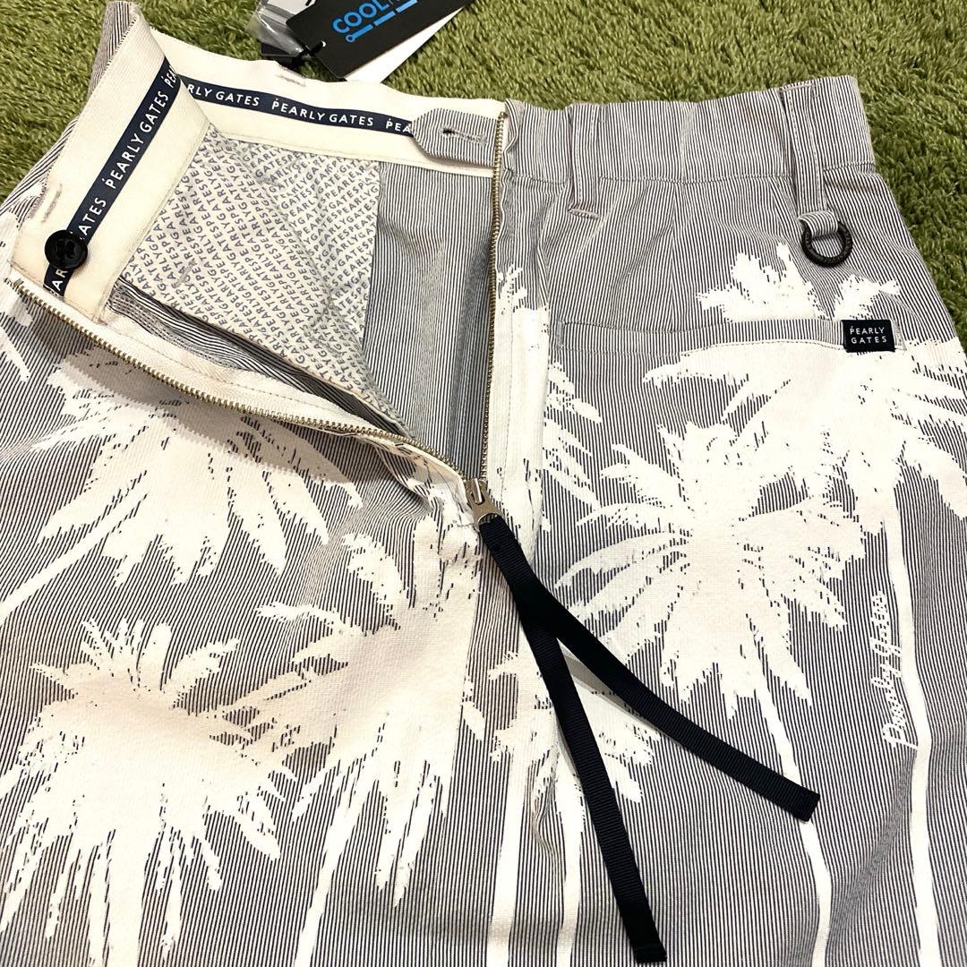 パーリーゲイツ☆タグ付き新品 クールマックス パームツリー柄 スカート ヤシの木