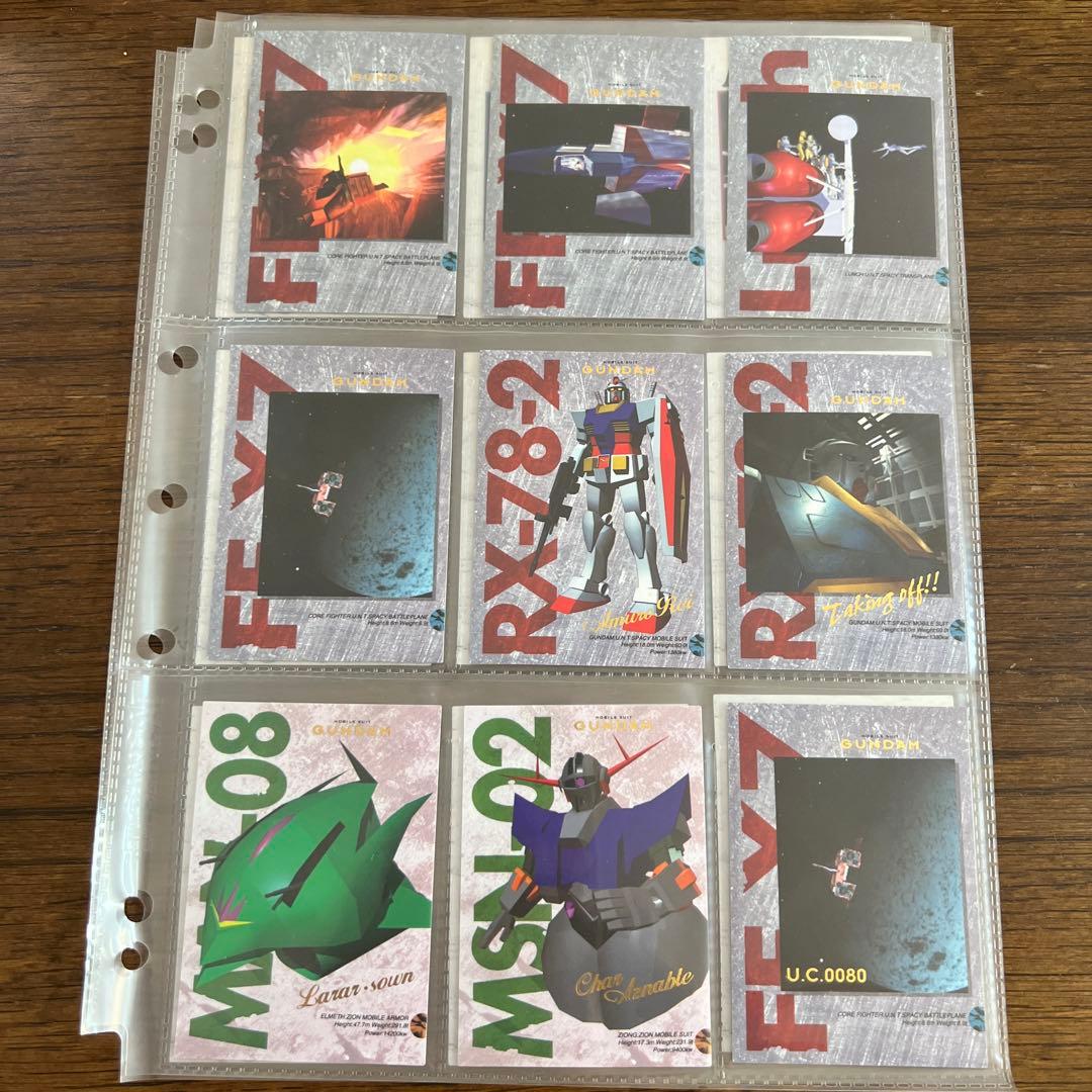 カードダスマスターズ　カード　モビルスーツガンダム　セミコンプセット　125種