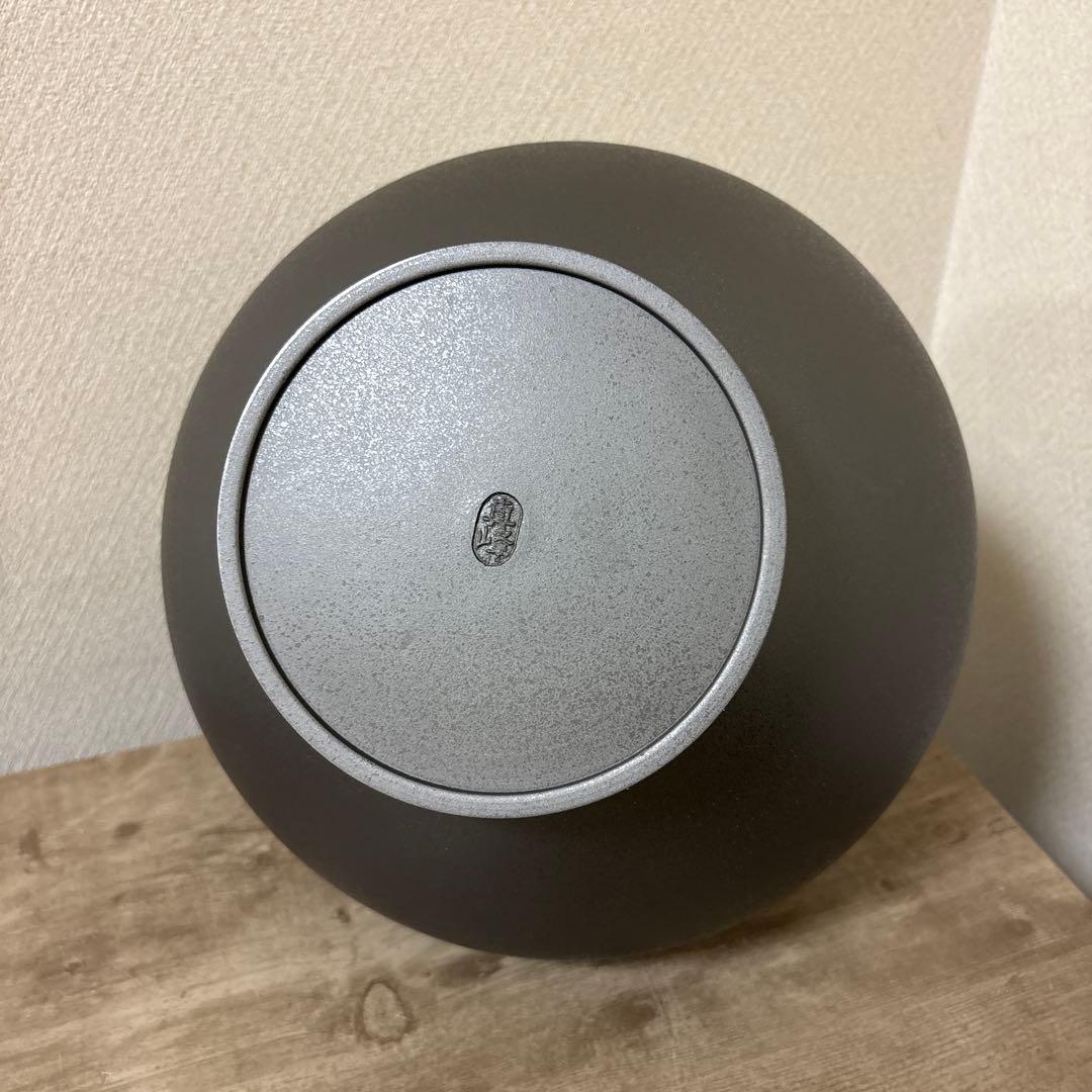 大型　特大　真峰　高岡銅器　花瓶　飾り壺　ビンテージ〈検 茶道　池坊　立花　置物