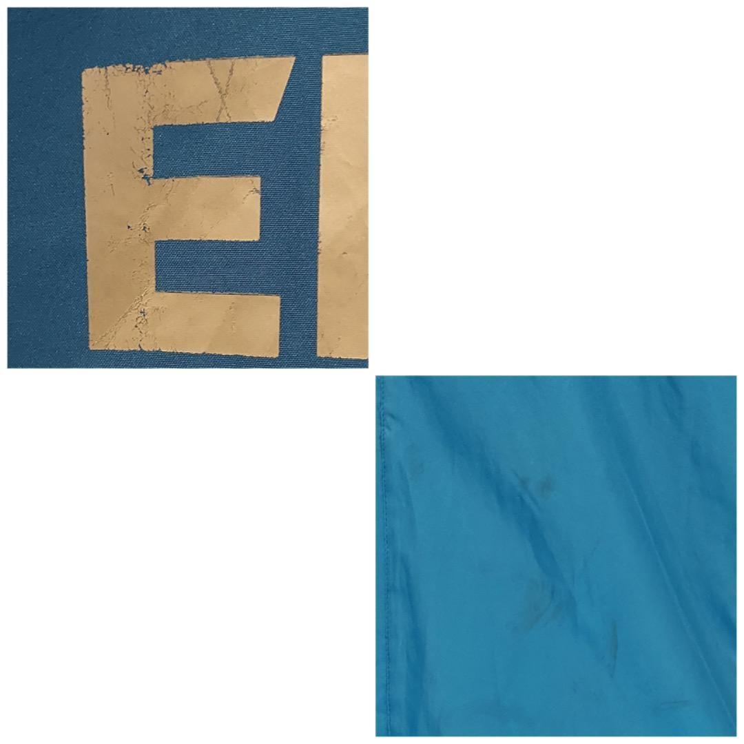 アンブロ イングランド代表 ナイロンジャケット サッカー 紺 青 00s XL