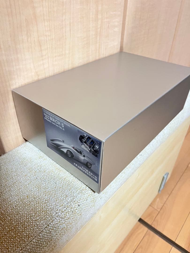 新品未開封品　限定500台 1/18スケール ナチュラルメタルマッハ号