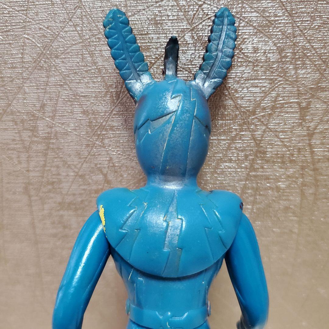 イナズマン サナギマン ソフビ 当時モノ 東映 ポピー