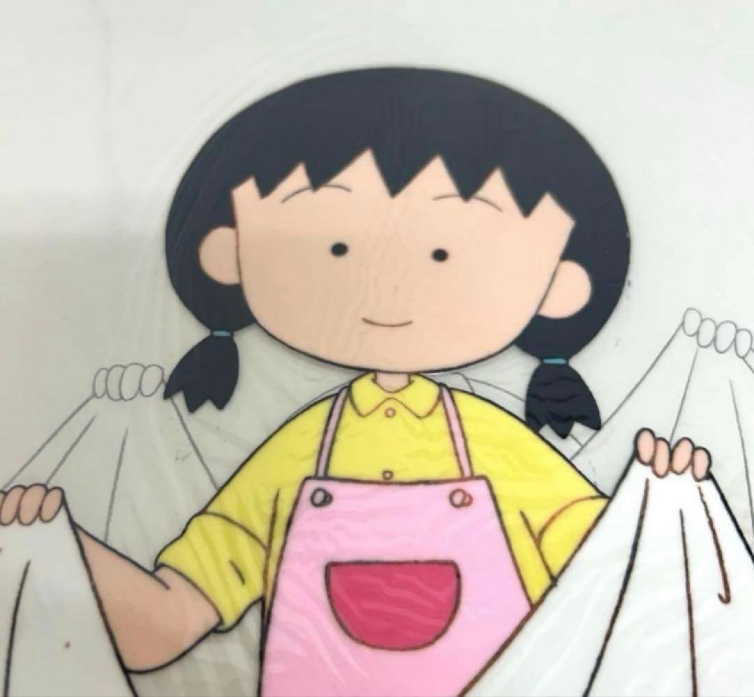 e682- ちびまる子ちゃんセル画 2枚まるちゃんお姉ちゃん