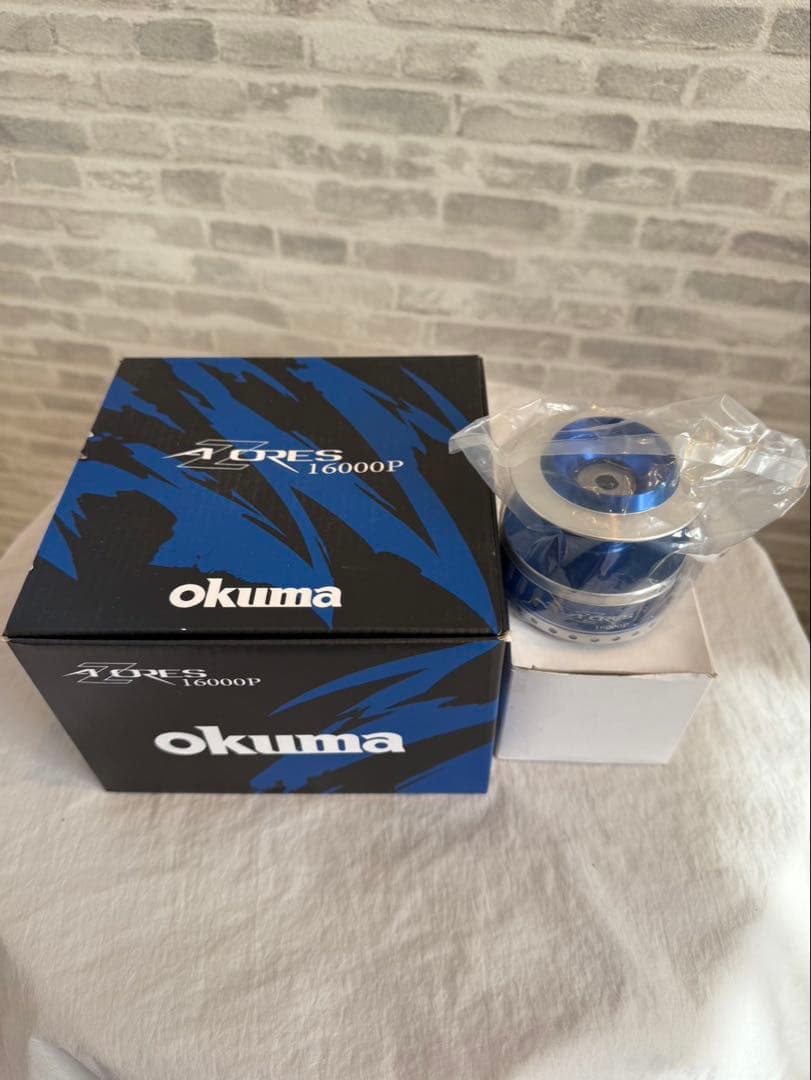 激安okuma AZORES 16000P スピニングリール替えスプール付き