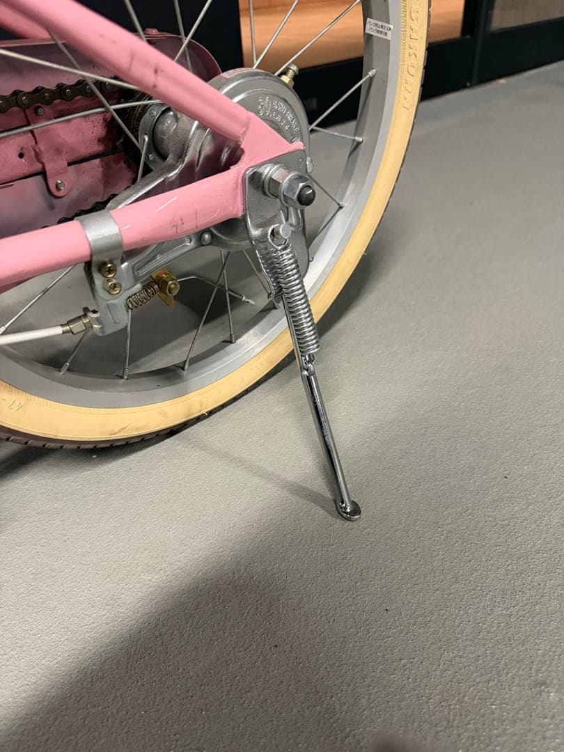 美品　自転車　18インチ　ピンク　女の子　子供　小学生　キッズ　アサヒサイクル