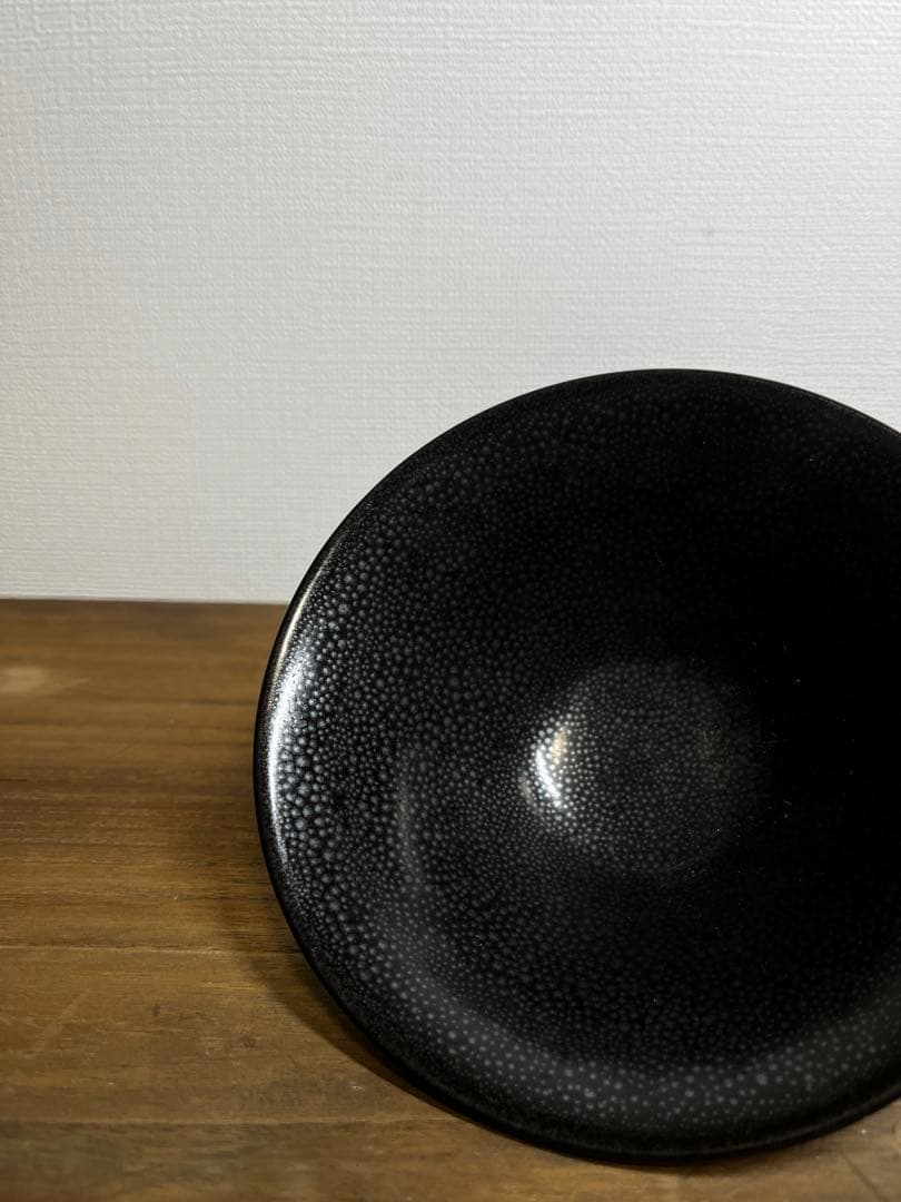 宋時代　河南油滴天目茶碗　宋