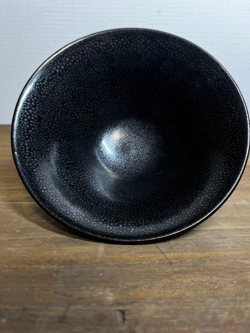 宋時代　河南油滴天目茶碗　宋