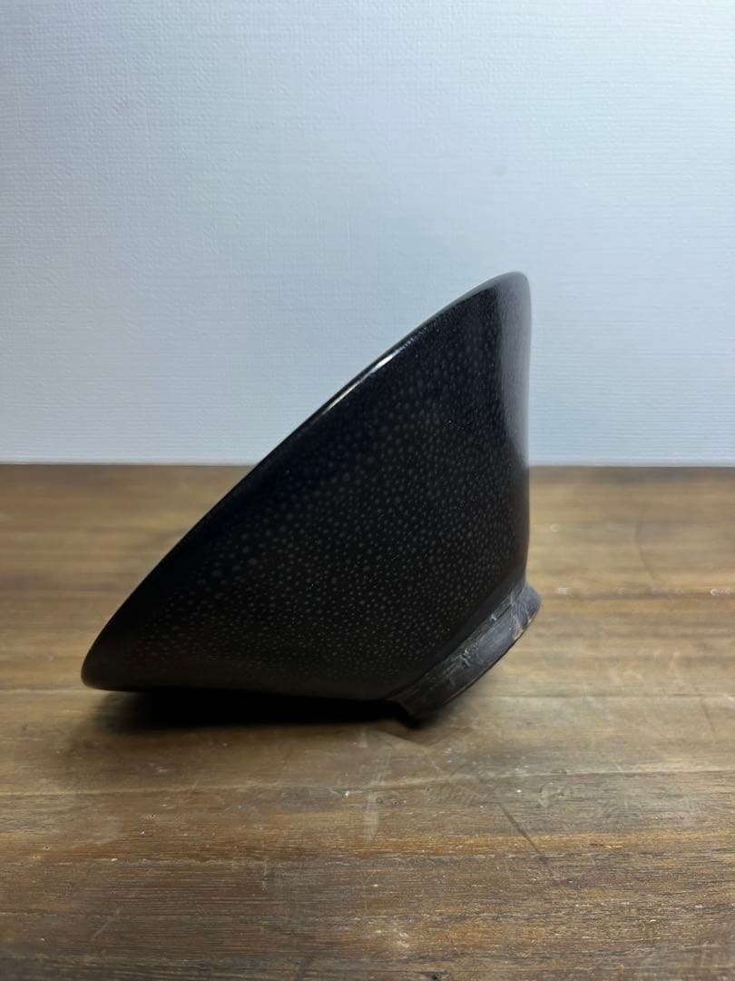 宋時代　河南油滴天目茶碗　宋