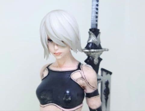 NieR:Automata 1/7 スケール H29cm 樹脂 レジン 未組立