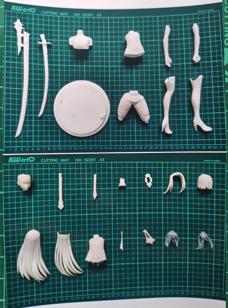 NieR:Automata 1/7 スケール H29cm 樹脂 レジン 未組立