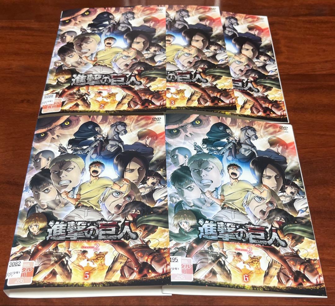 進撃の巨人season1〜finalシーズン 全巻完結セット 劇場版付 dvd