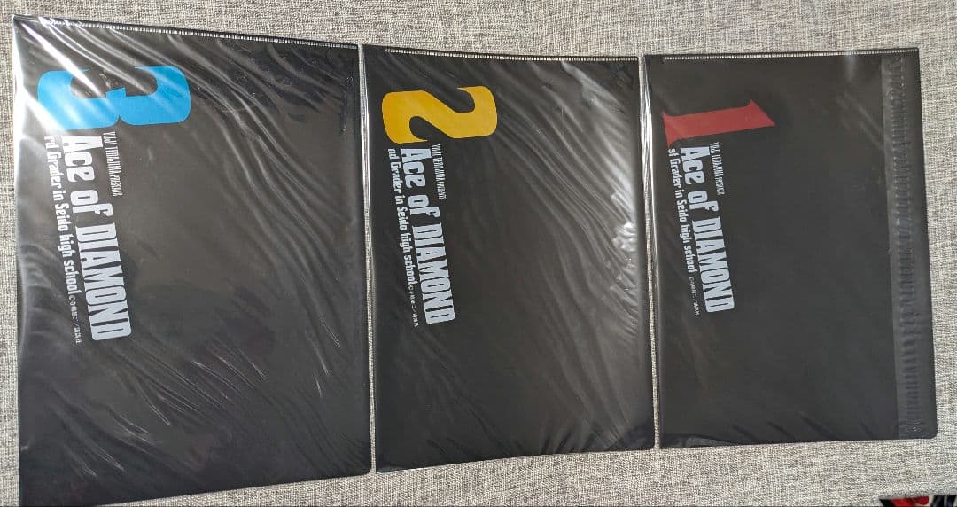 【未開封】ダイヤのA クリアファイル大量 原作柄 アニメ THE LIVE