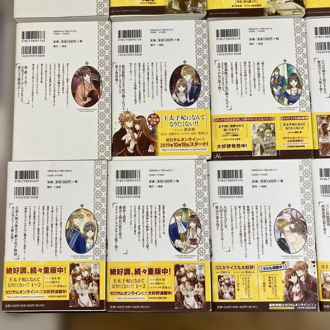 王太子妃になんてなりたくない!! 王太子妃編　全　21冊