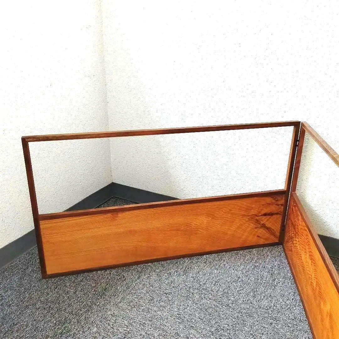 虎斑、吉野杉木地、腰風炉先屏風、みゆ12番