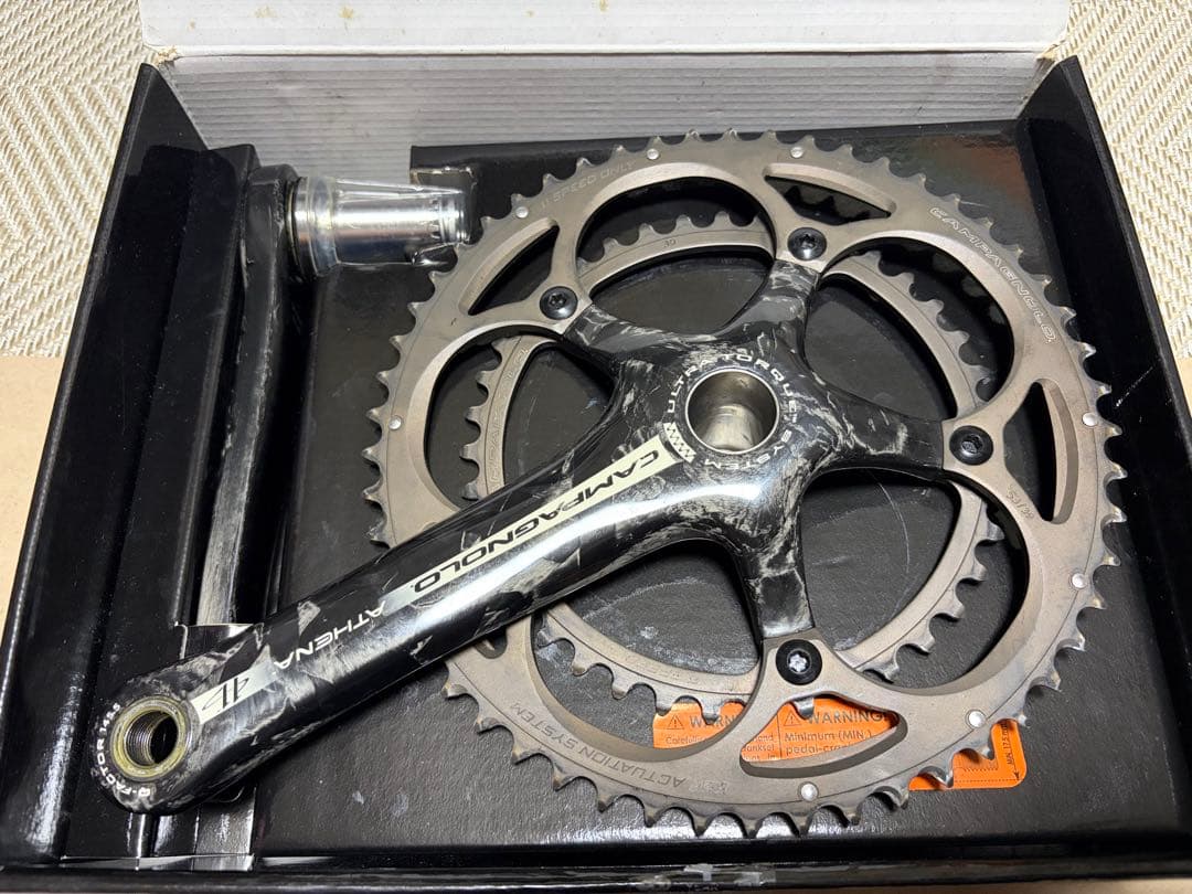 カンパニョーロ アテナ カーボンクランク ウルトラトルク53/39 170mm