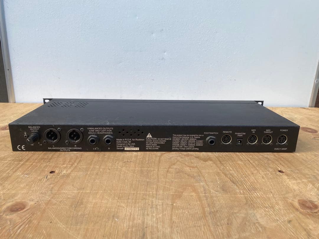 rocktron voodu valve ジャンク品　中古品