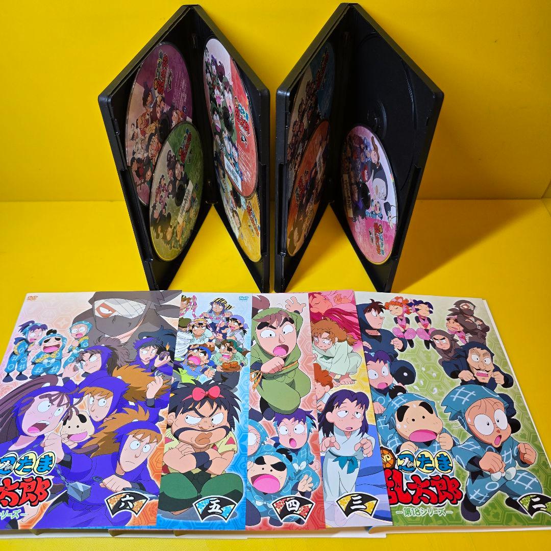 新品ケース交換済み　忍たま乱太郎第18シリーズ　DVD 全7巻　全巻セット