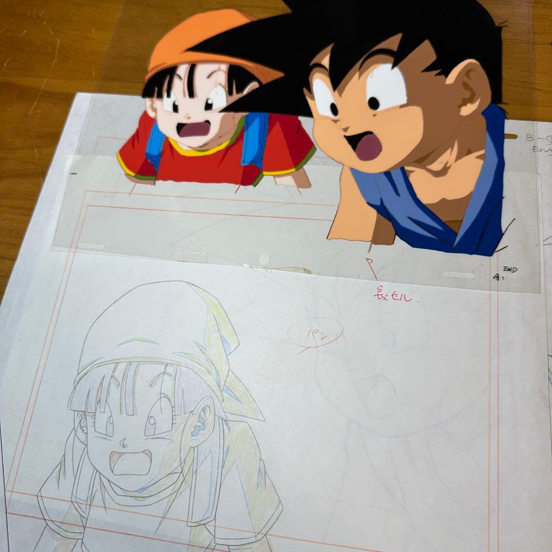 ドラゴンボール ドラゴンボールGT セル画 悟空 パン 6031