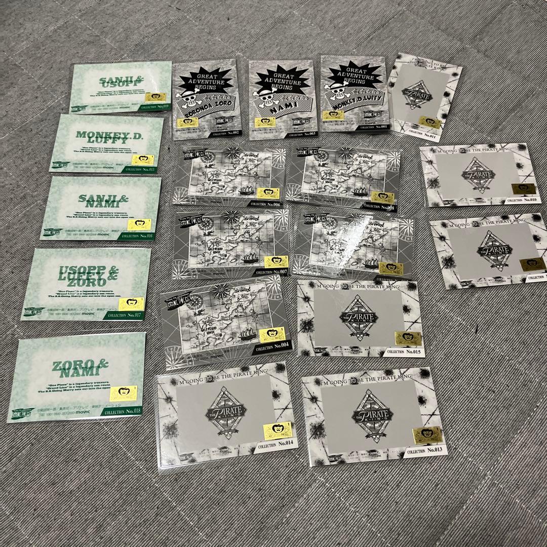 ワンピース　ラミカードセット