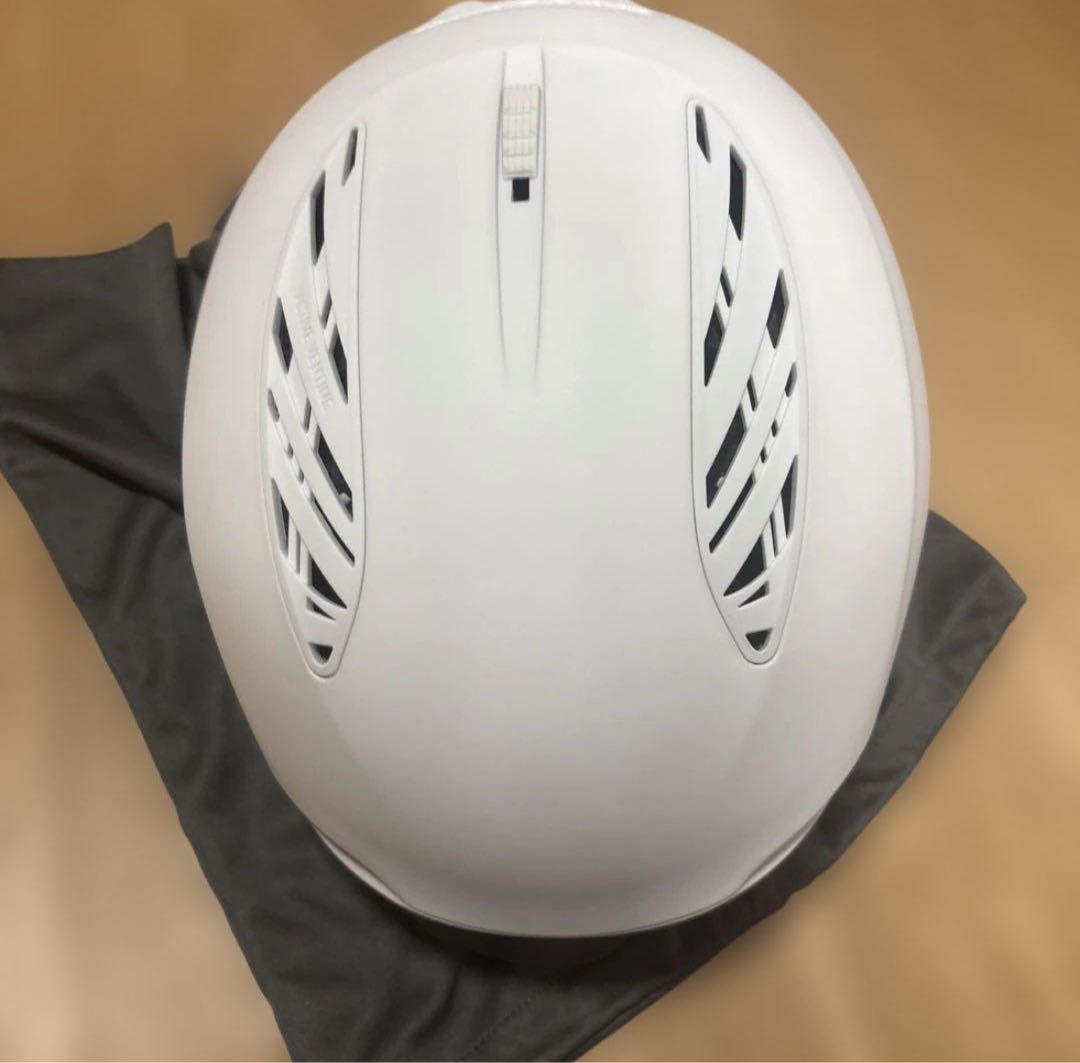 くみこさま専用ALPINA GRAND 白色　ヘルメット 57-61cm スキー